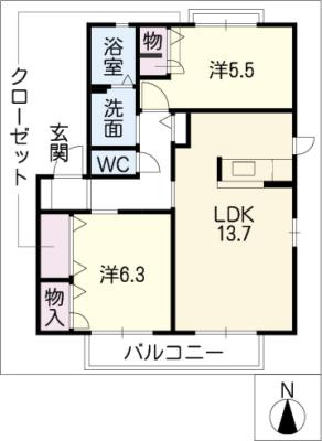 バリュージュ　クレスト　Ｃ棟のイメージ