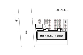 ヴェルポワール東葛西駐車場の間取り