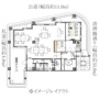 THE CROSS 日本橋人形町の間取り