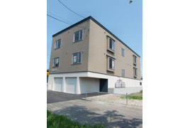 プルメリア屯田７条の外観