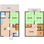 生駒市小明町のテラスの間取り