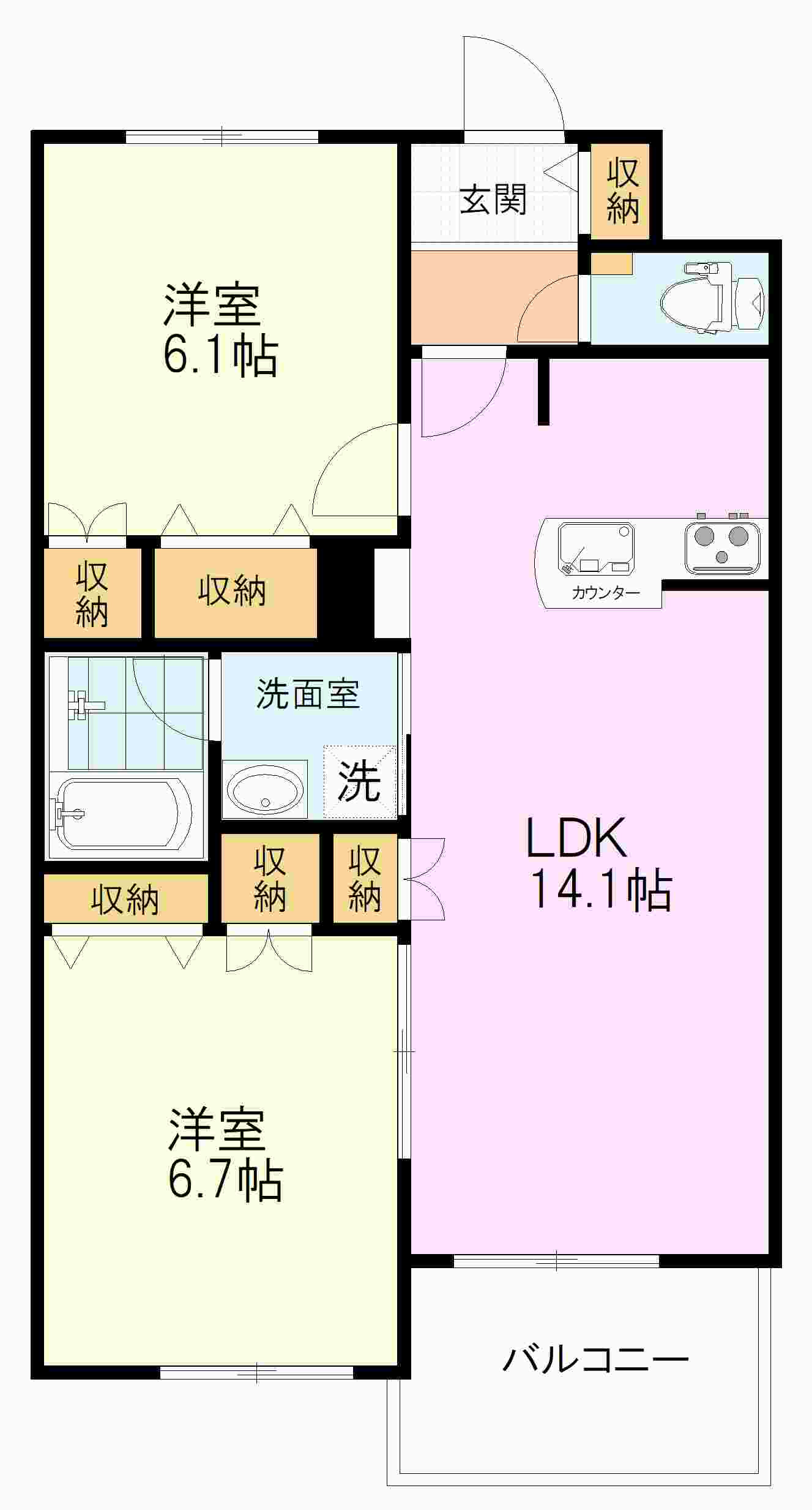 間取り：213142436183