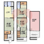 都島区都島本通４丁目戸建の間取り