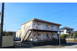 旭日ハイム　A棟の外観