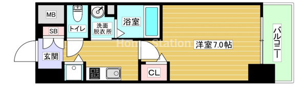 【エスリード西九条レジデンスの間取り】
