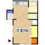 コーポ船木の間取り