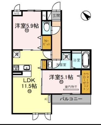 間取り：228059537102