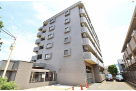 和光市丸山台のマンションの外観