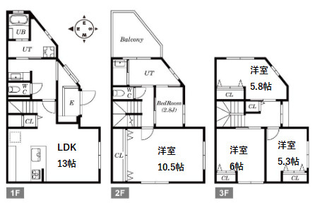 間取り：227102775221