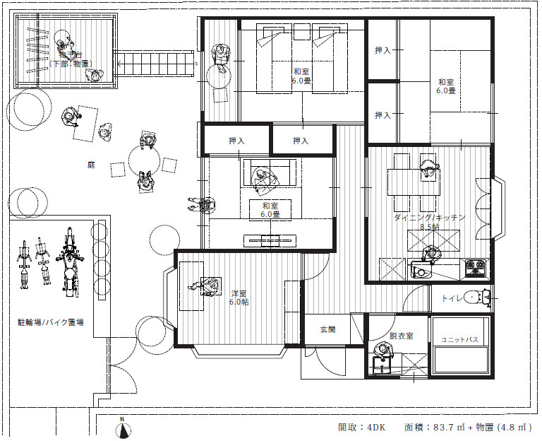 間取り：213143867603