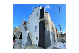 仙台市泉区東黒松のアパートの外観