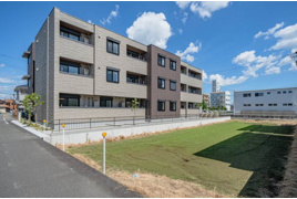 岐阜市市橋のマンションの外観