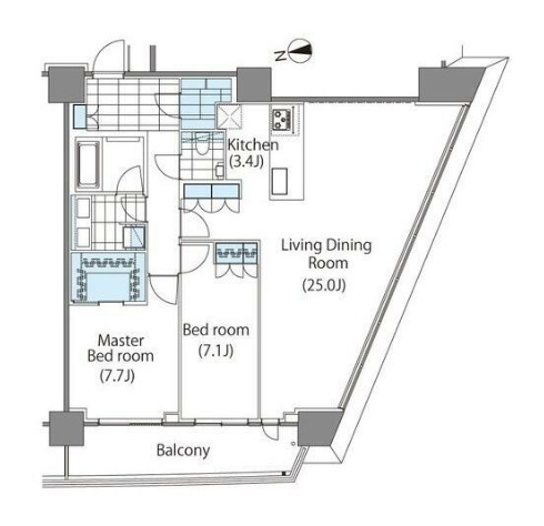 新宿区新宿6丁目&nbsp;32階建&nbsp;築15年のイメージ