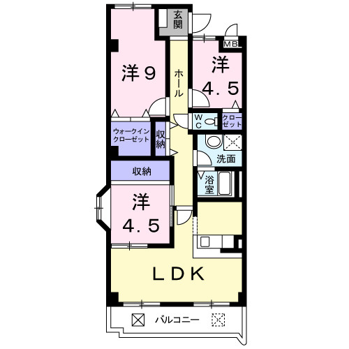 間取り：227103610688