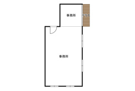 伏見屋貸事務所の間取り