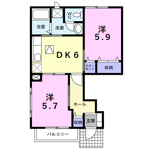 間取り：223040408269