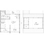 大阪市中央区谷町の戸建ての間取り