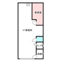 メゾン北巽の間取り