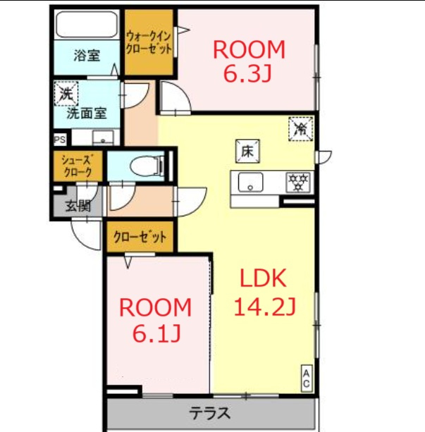 間取り：214073267095