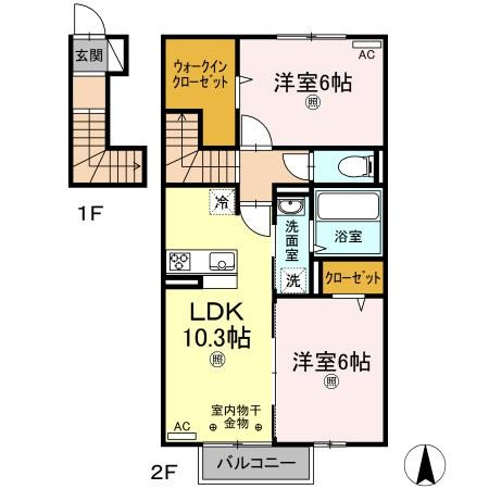 リーブルI A棟のイメージ