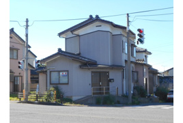鶴岡市三瀬の戸建ての外観