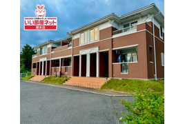 橋本市橋谷のアパートの外観