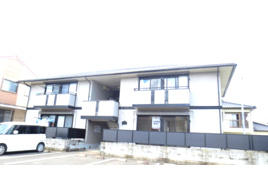 鹿児島市坂之上のアパートの外観