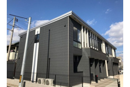 倉敷市神田のアパートの外観