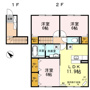 セジュール若松町の間取り