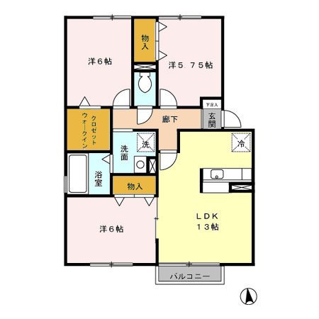 間取り：224007741917