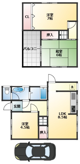間取り：227103858562