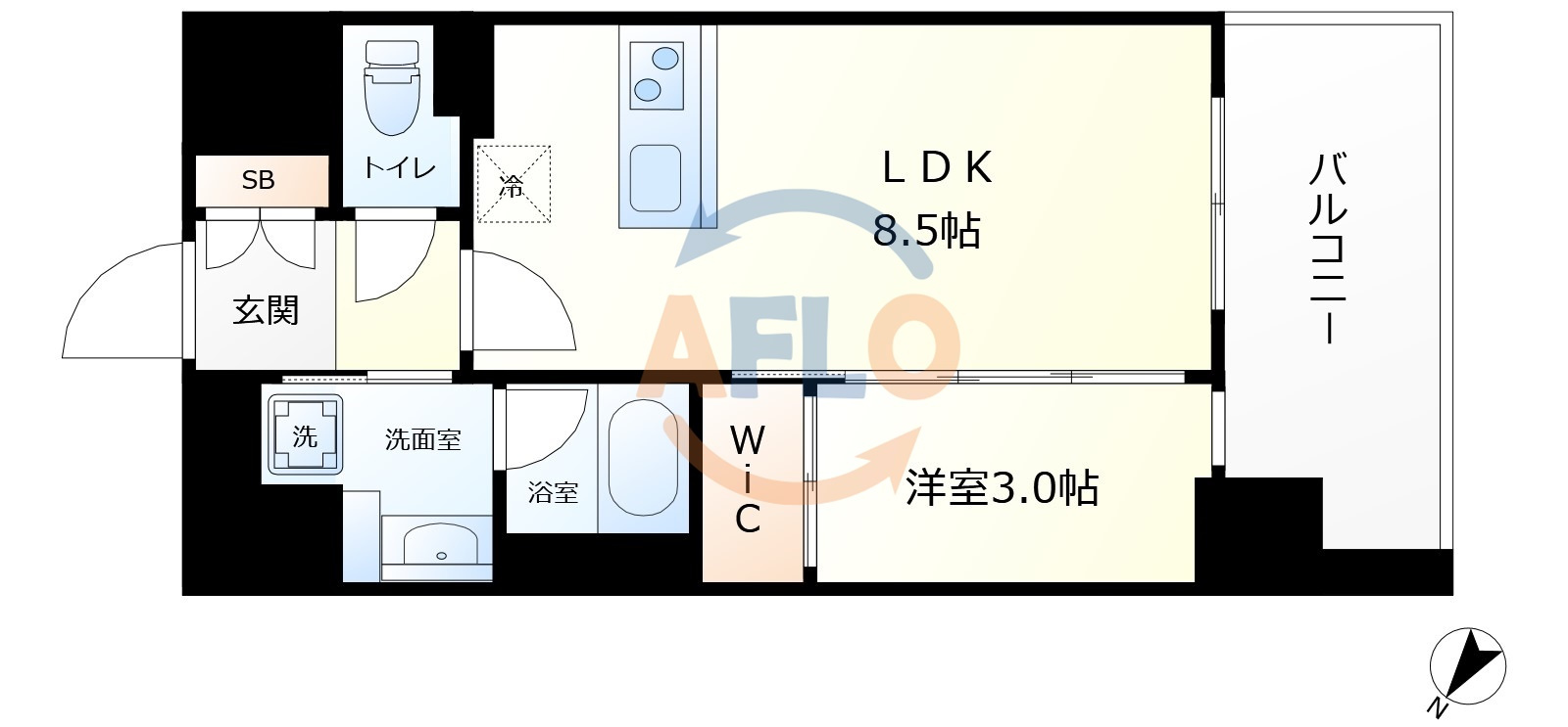 間取り：227102633980