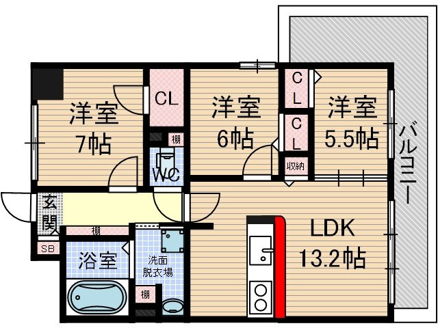間取り：227104157312