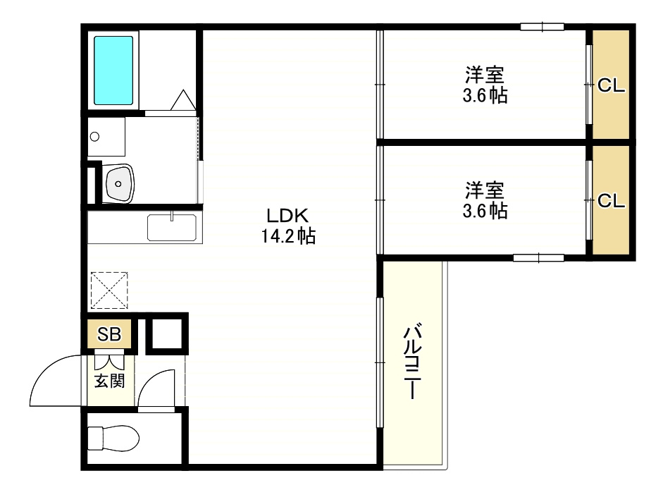 間取り：227104444823