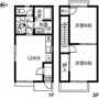 DUPLEX 国王37の間取り