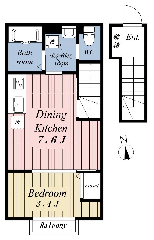 新宿区北新宿3丁目&nbsp;2階建&nbsp;築9年のイメージ