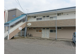 新潟市中央区米山のマンションの外観