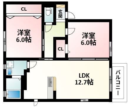 江坂ガーデンヒラノステージB棟のイメージ