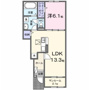 グラッシュフル Aの間取り