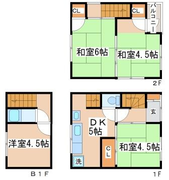 間取り：228058625135