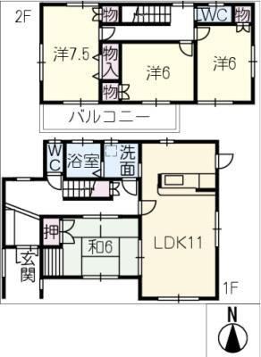 間取り：223039046564