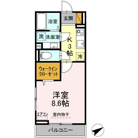 【アルジャンの間取り】