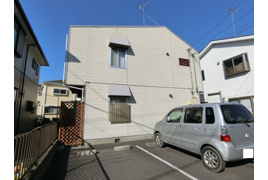 立川市羽衣町のアパートの外観