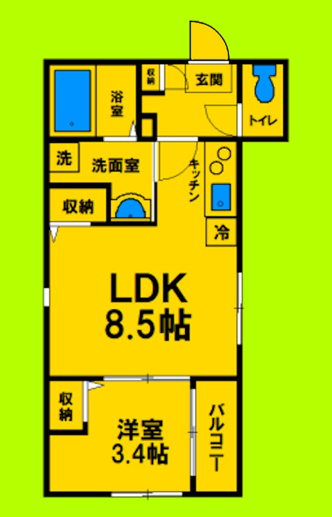間取り：227104009398