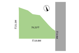 刀出借地の区画図