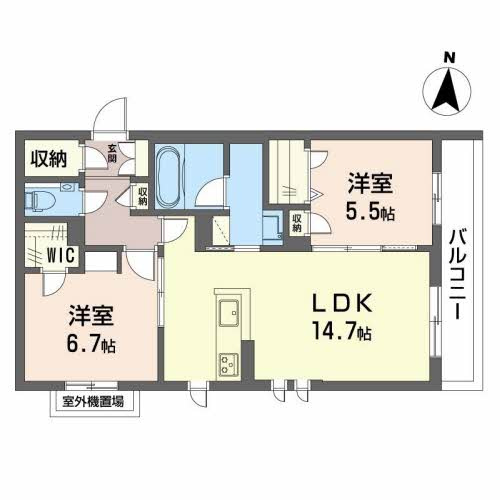 間取り：227104260297