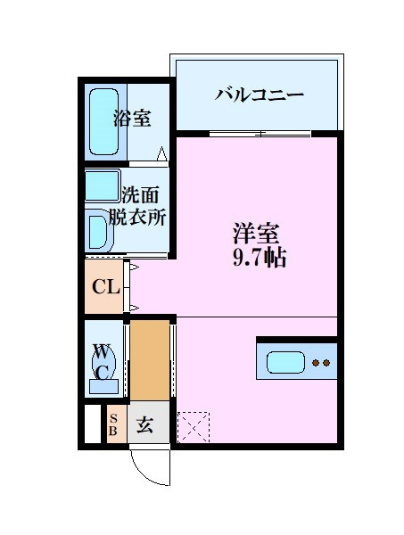 【Le Rivage 大町東の間取り】