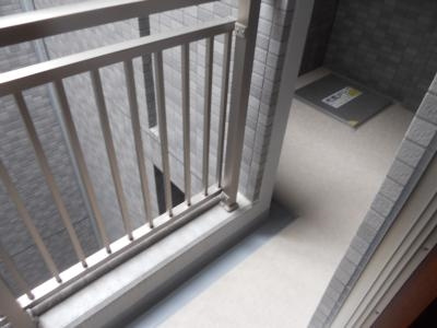 エターナルコート三条のバルコニー