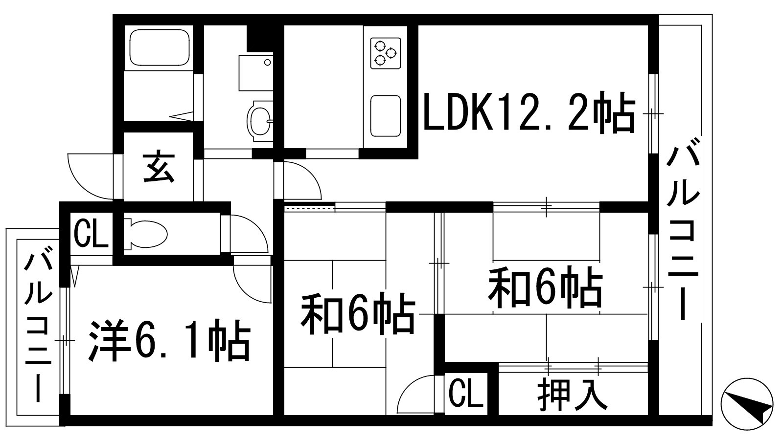 間取り：228059400635