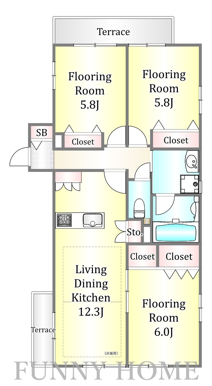 間取り：213132402225